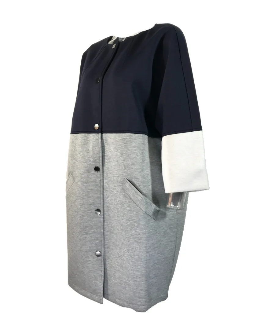 Gnomi Logo Long Coat