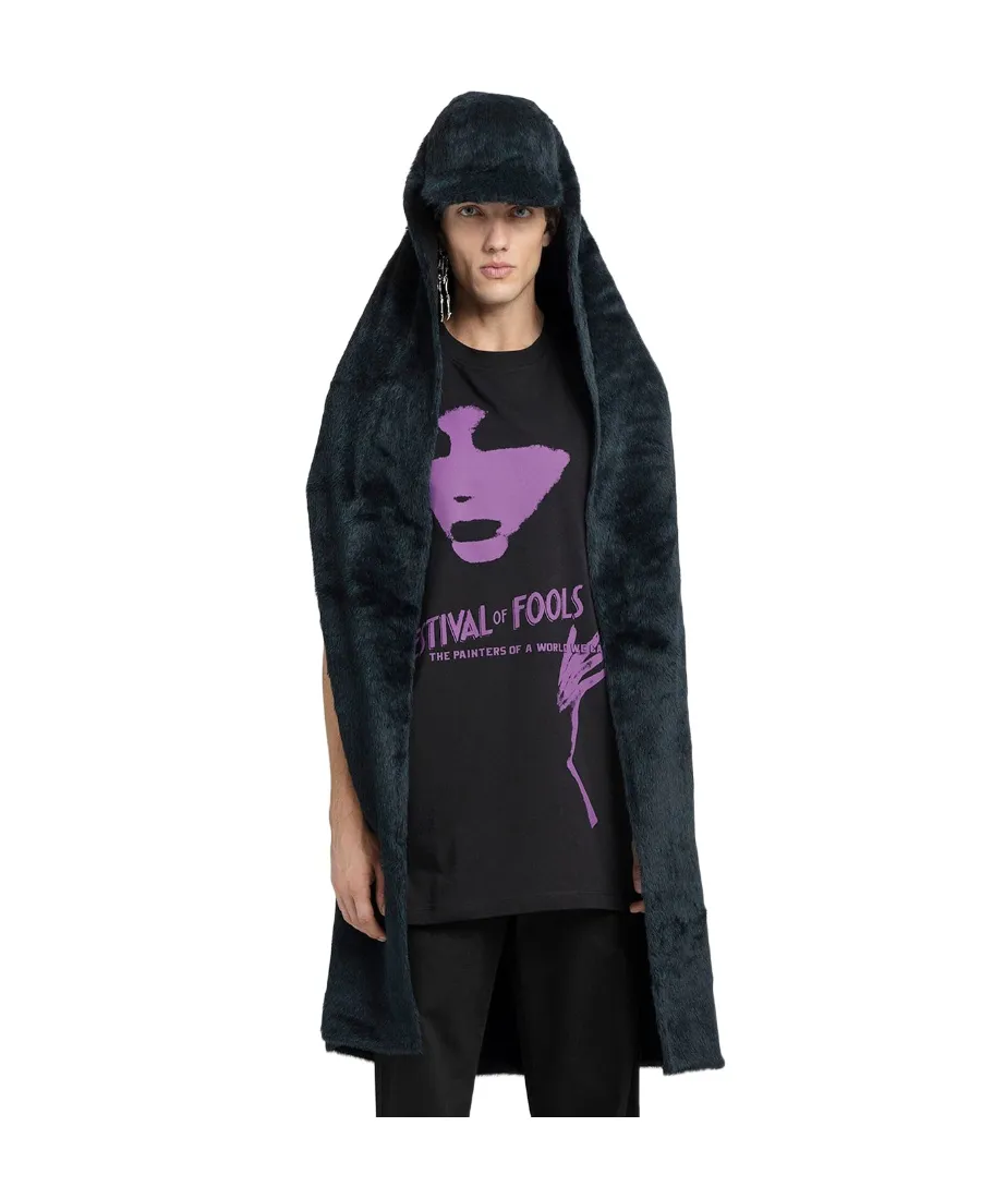 Logo Hooded Cloak
