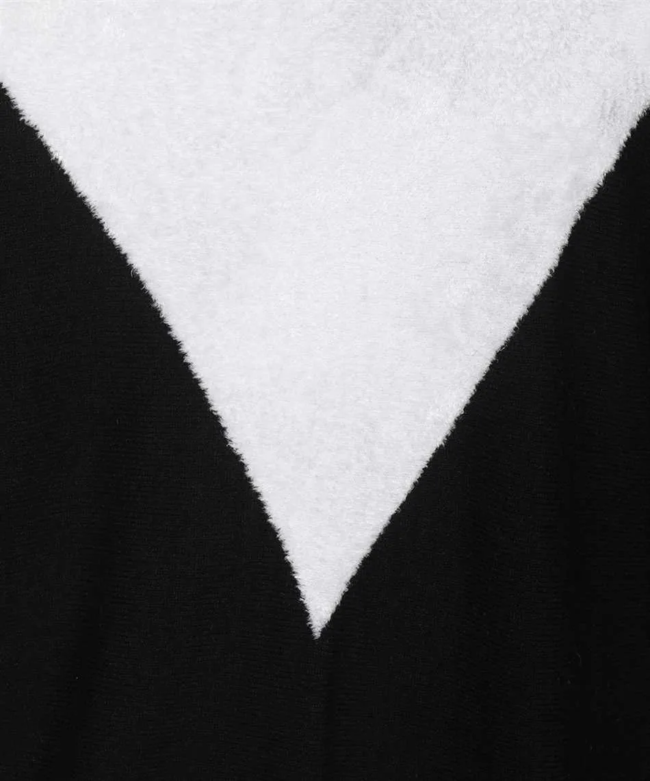 Two-Tone Knitted Jumper