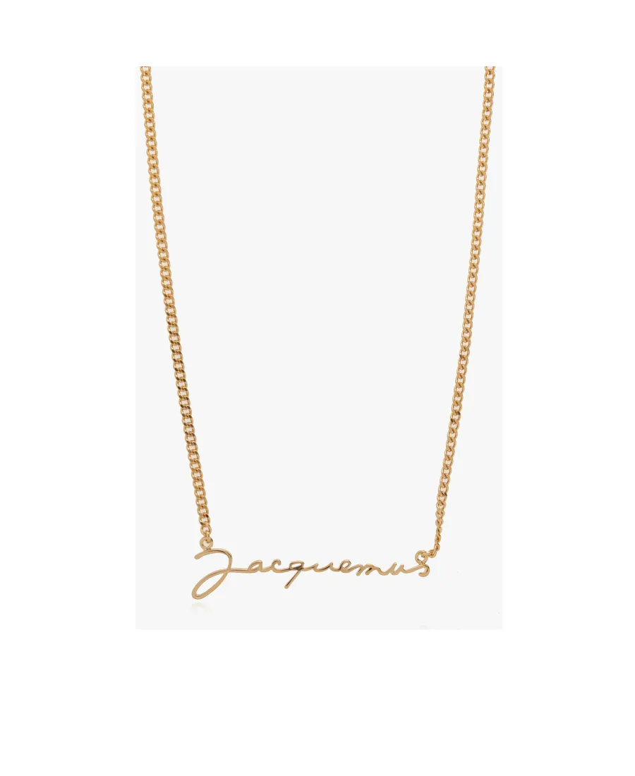 Logo Pendant Necklace
