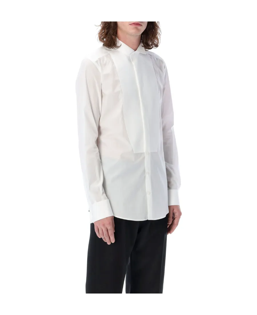 Dolce & Gabbana Long-Sleeved Tuxedo Shirt