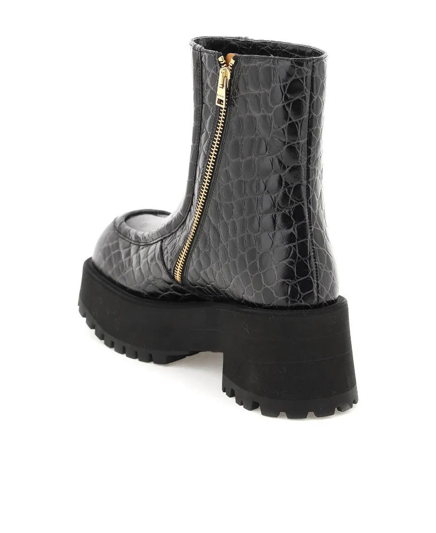 Marni Chelsea Side-Zip Platform Boots