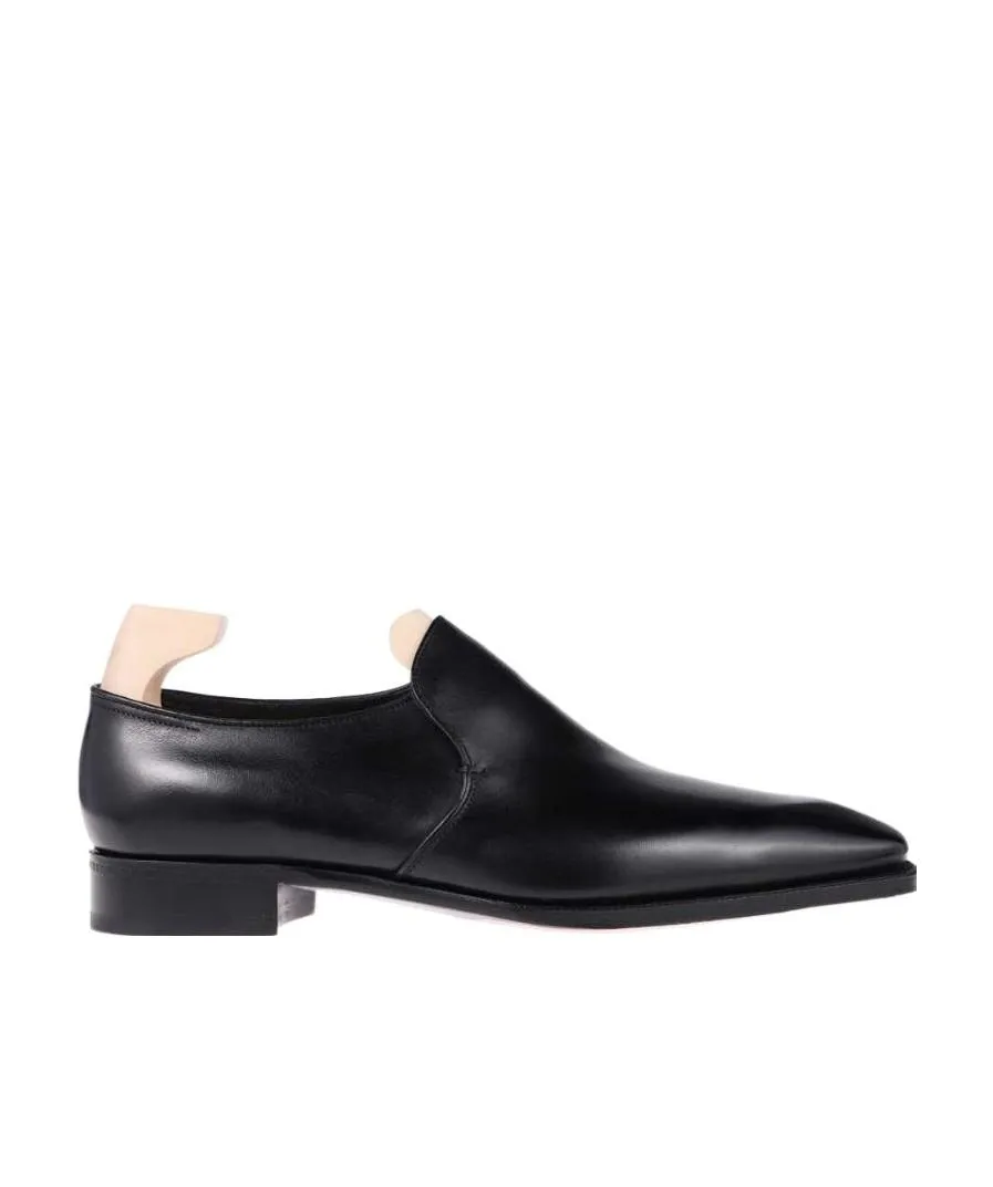 Pointed Overset Business Casual Shoes