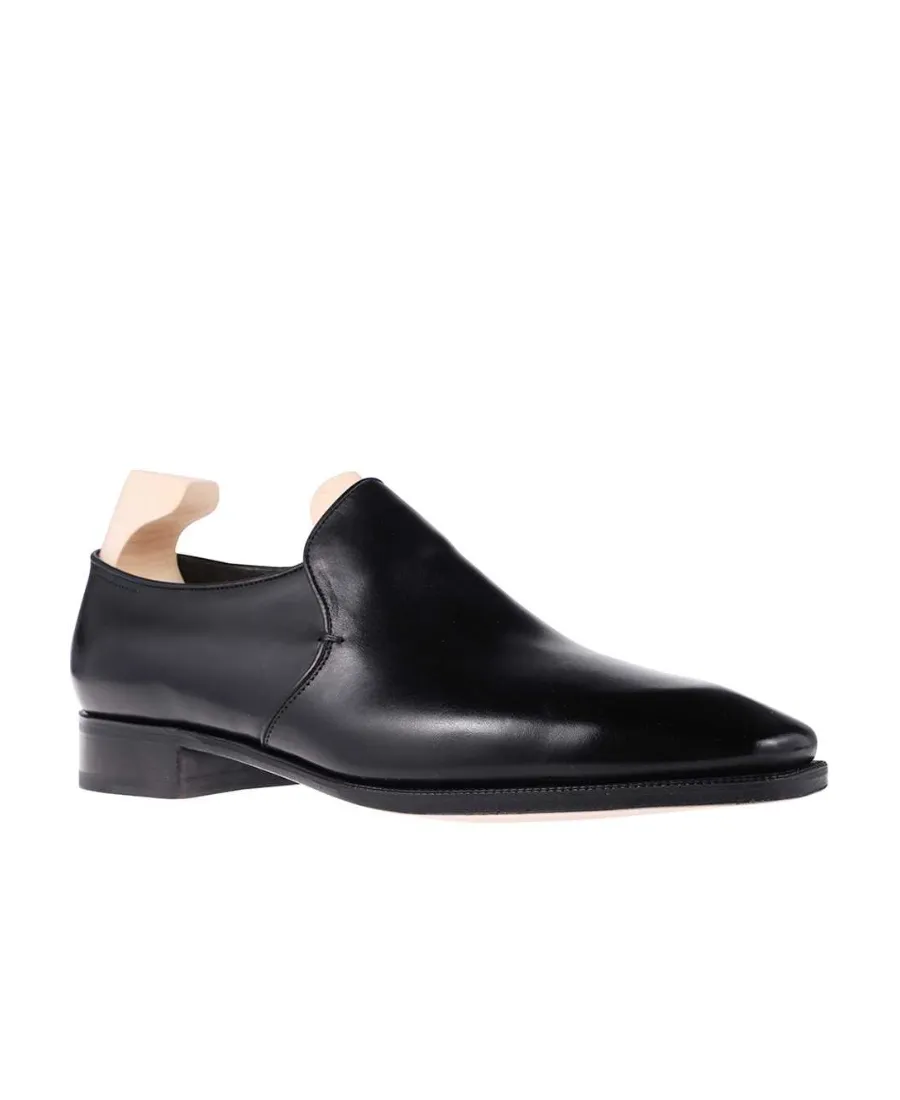 Pointed Overset Business Casual Shoes