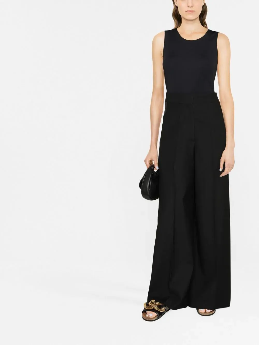 Jil Sander Crewneck Sleeveless Bodysuit