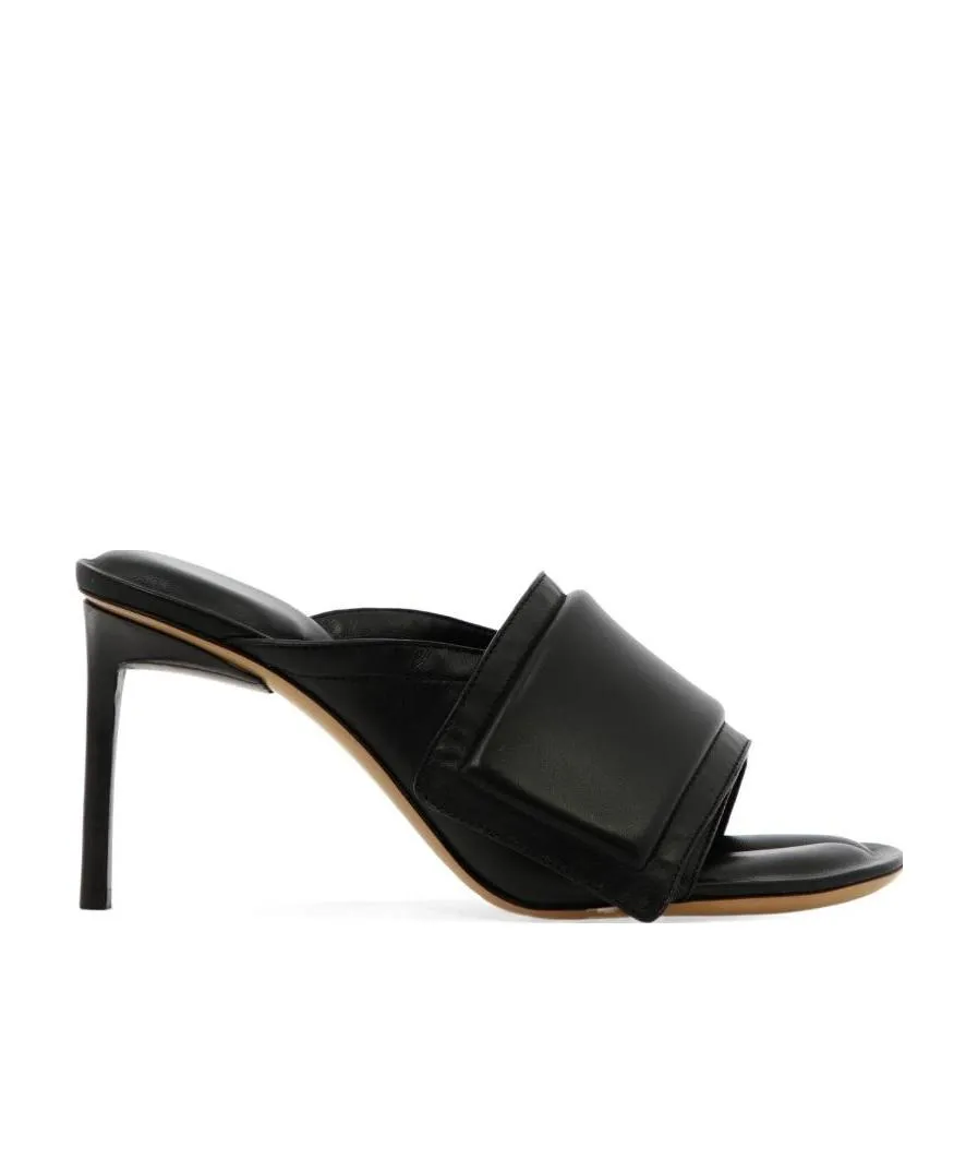 Jacquemus Les Mules Aqua Scuba Slide Stilettos