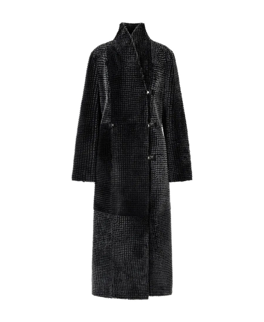 Reversible Double-Breasted Coat