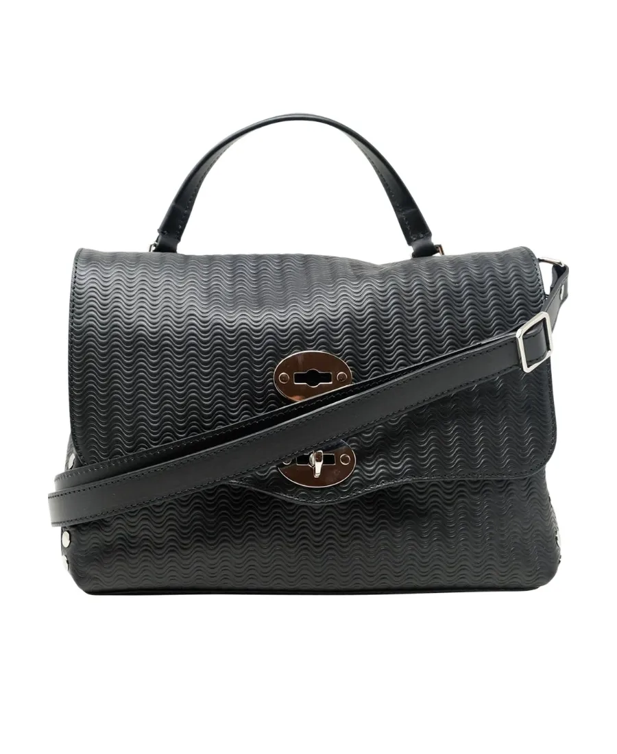 Zanellato Medium Postina Wave-Motif Tote Bag