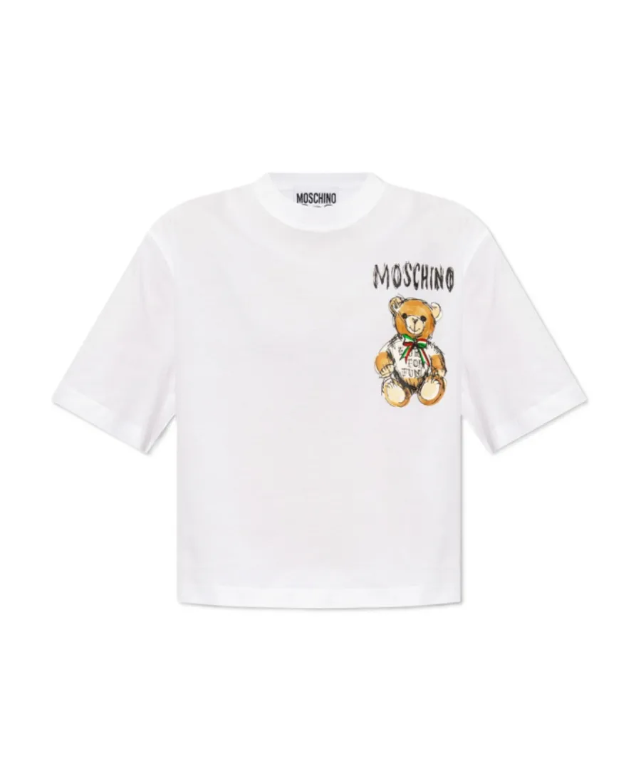 Teddy Bear-Print T-Shirt
