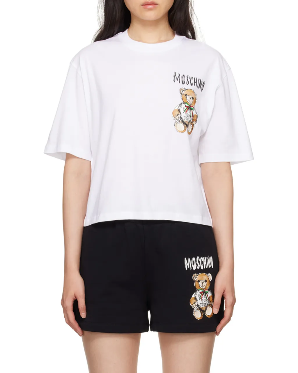 Teddy Bear-Print T-Shirt