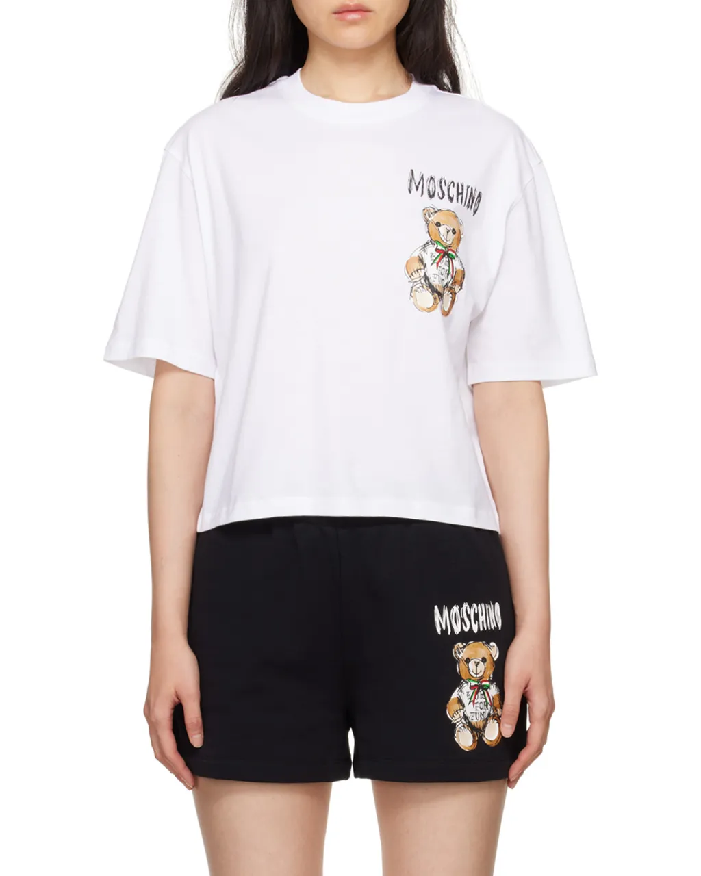 Teddy Bear-Print T-Shirt