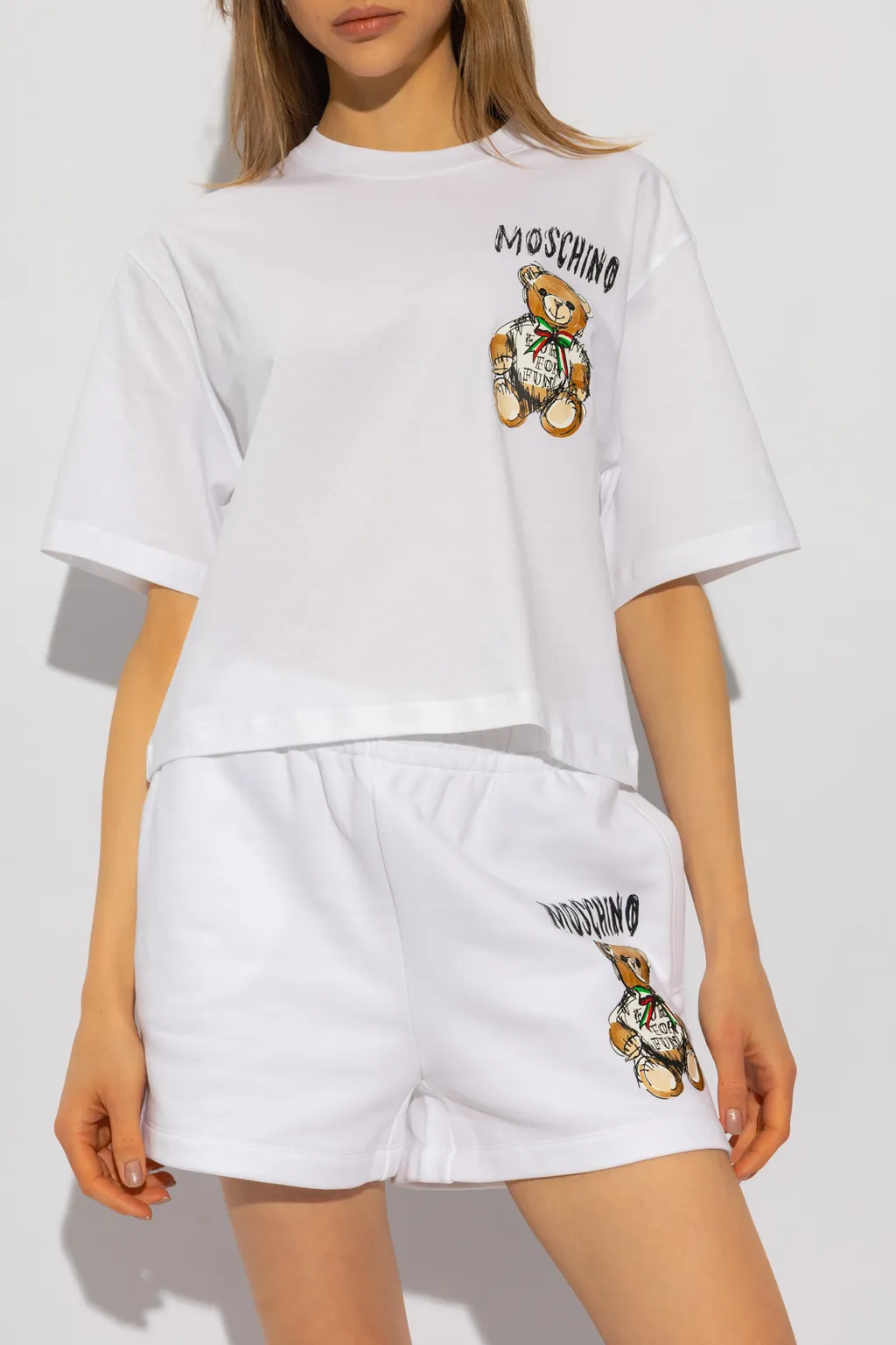 Teddy Bear-Print T-Shirt