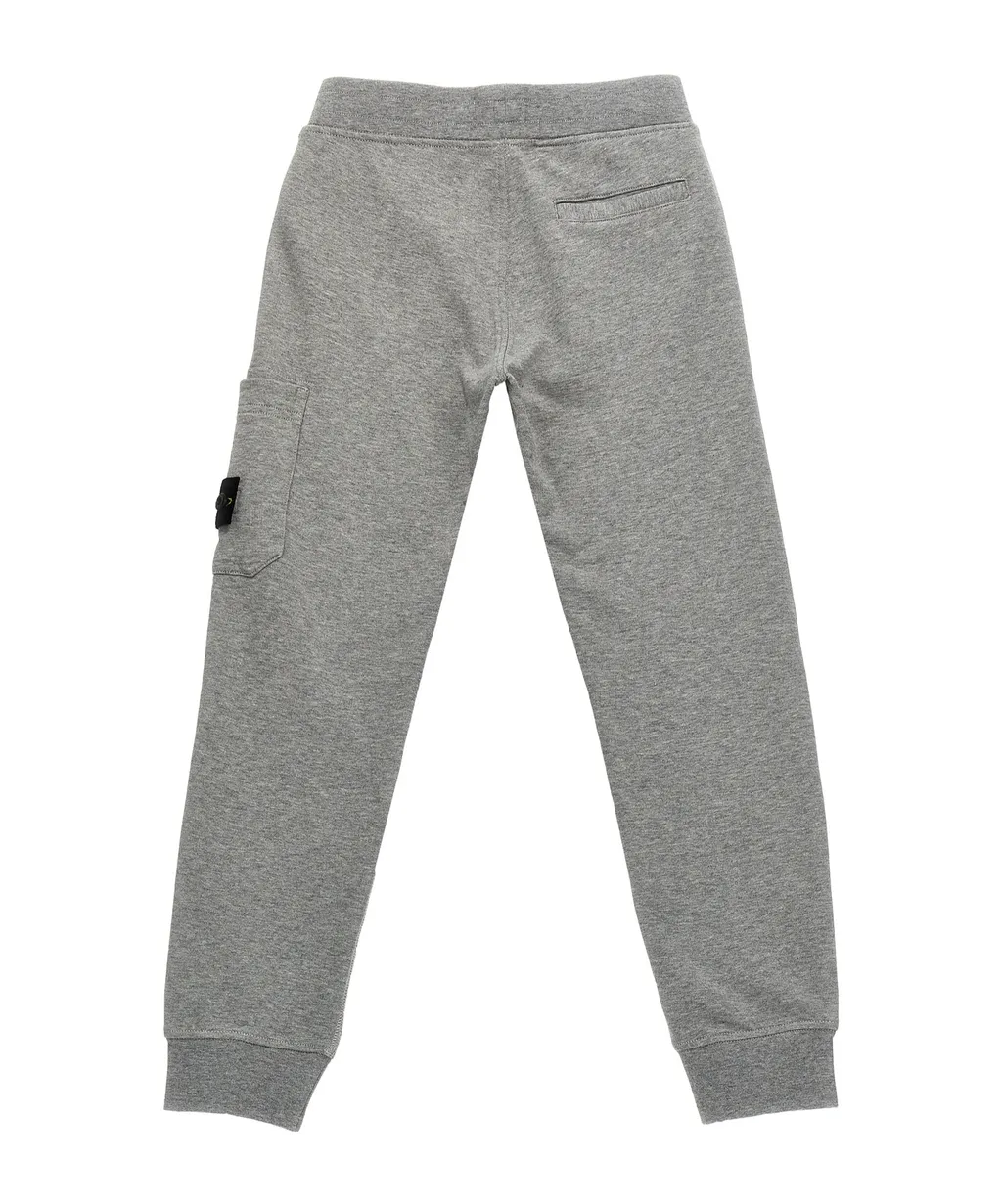 Stone Island Junior Compass-Patch Elasticated Waistband Track Pants