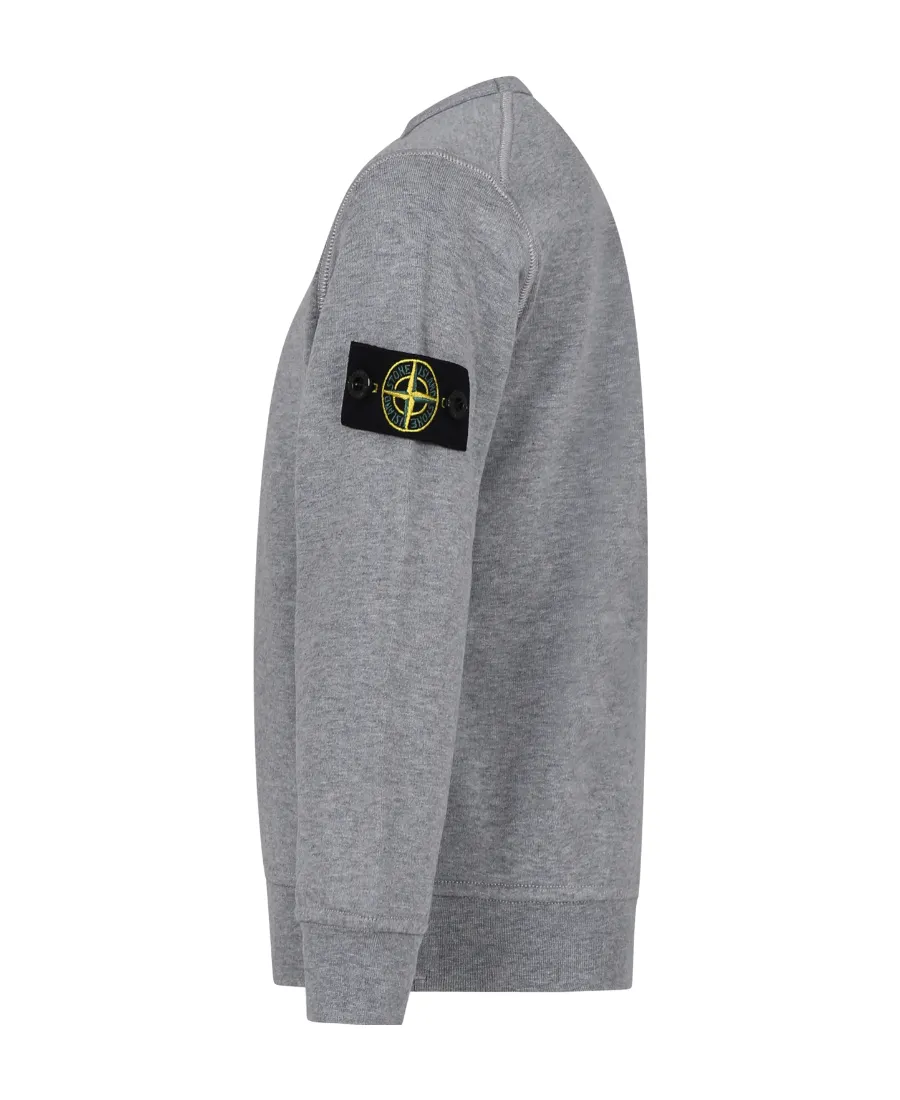 Stone Island Junior Compass-Badge Crewneck Sweatshirt