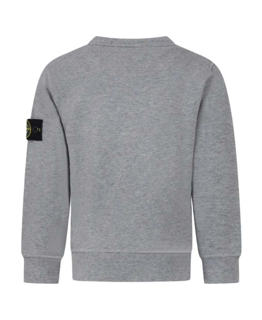 Stone Island Junior Compass-Badge Crewneck Sweatshirt