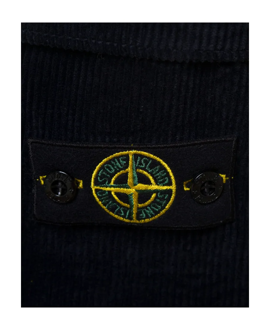 Stone Island Junior Compass-Badge Tapered Leg Trousers