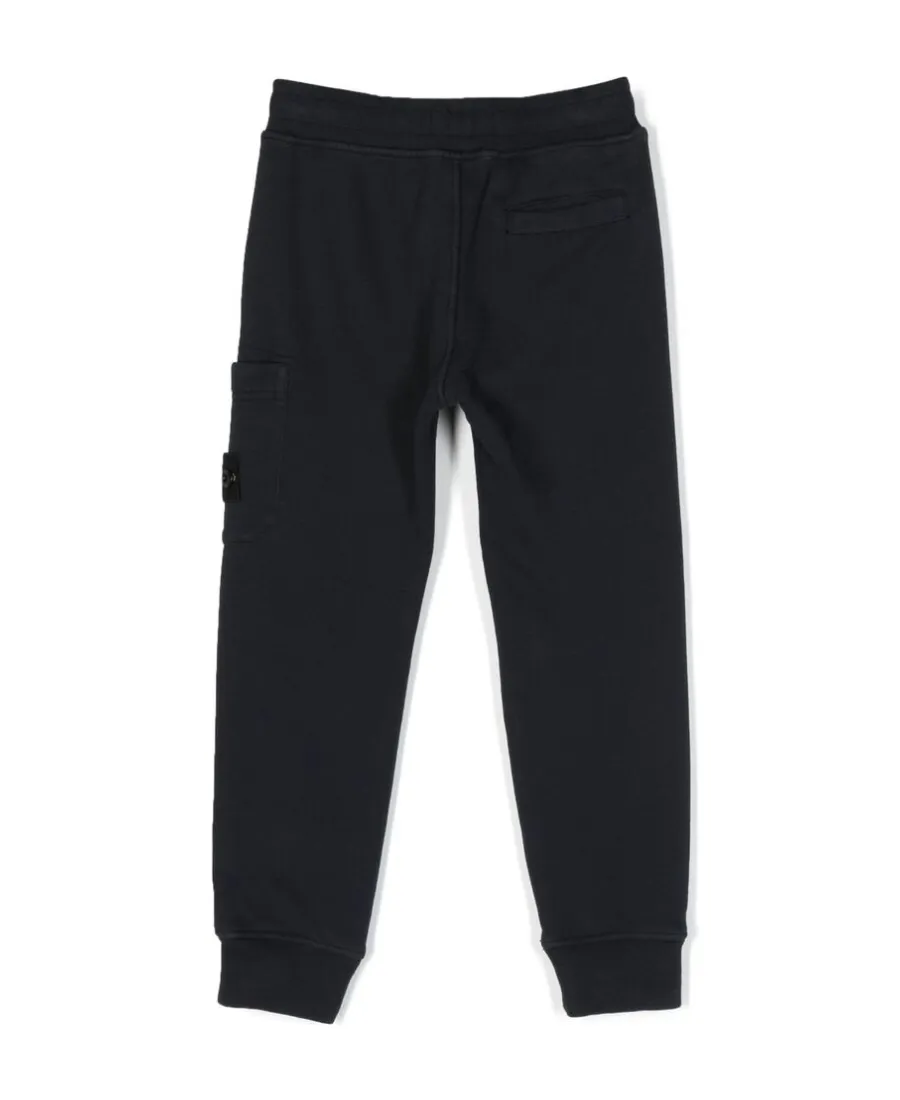 Stone Island Junior Logo Patch Trousers