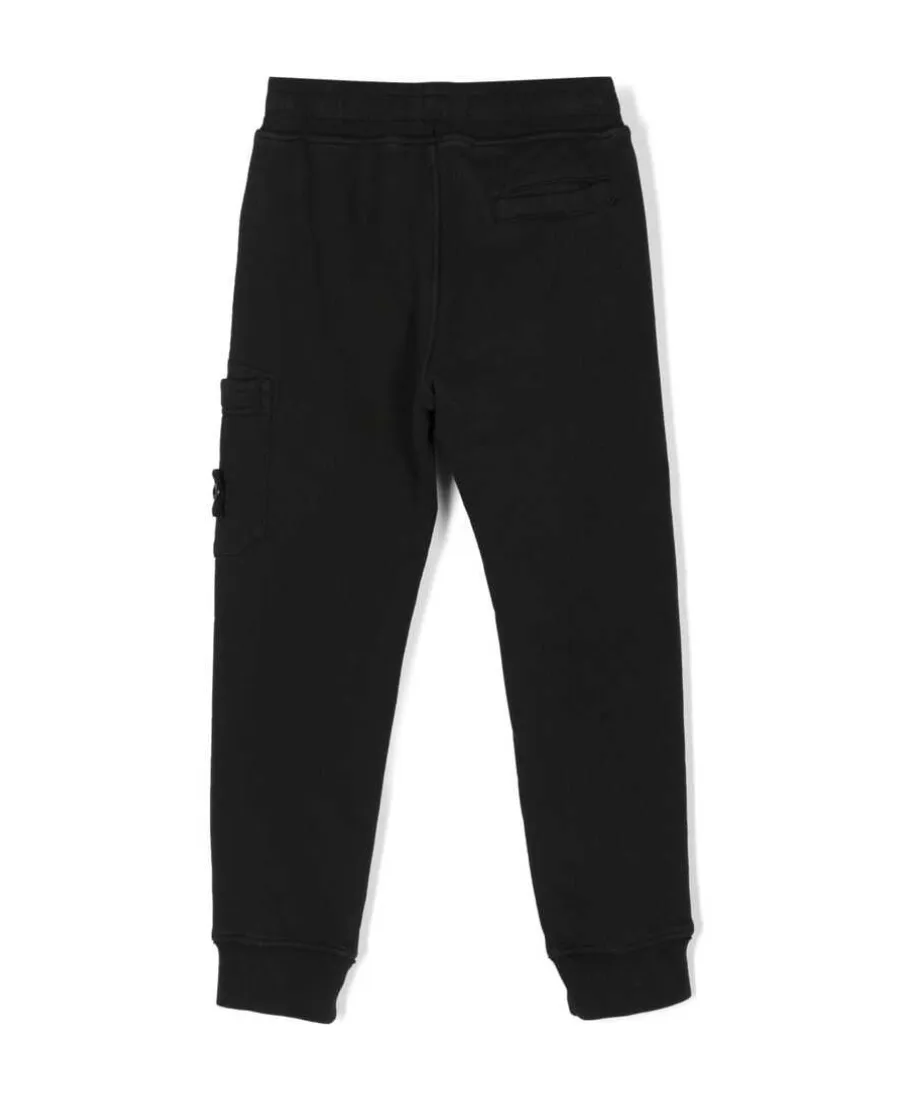 Stone Island Junior Logo Patch Trousers