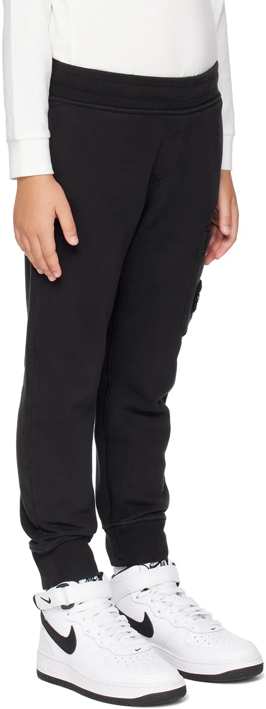 Stone Island Junior Logo Patch Trousers