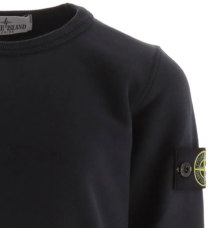 Stone Island Junior Compass-Motif Crewneck Sweatshirt