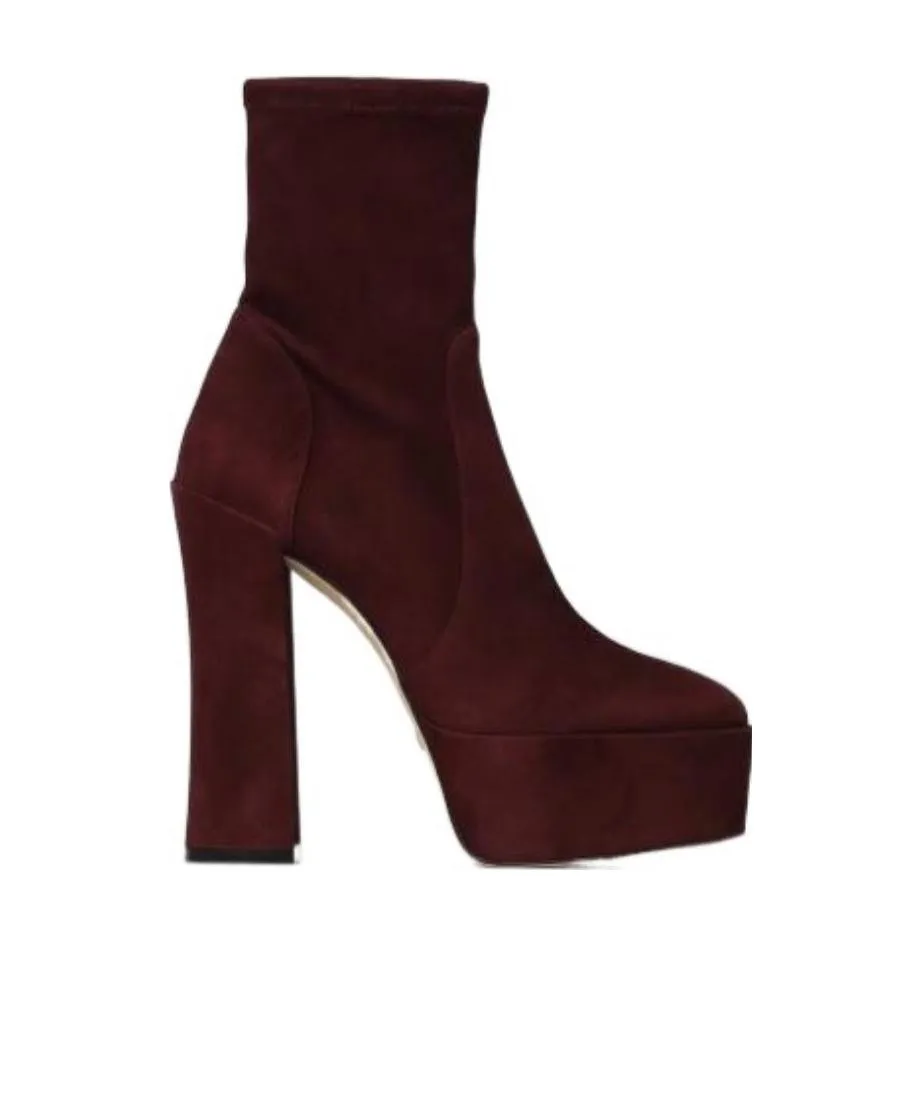 Suede Platform 150Mm Boots