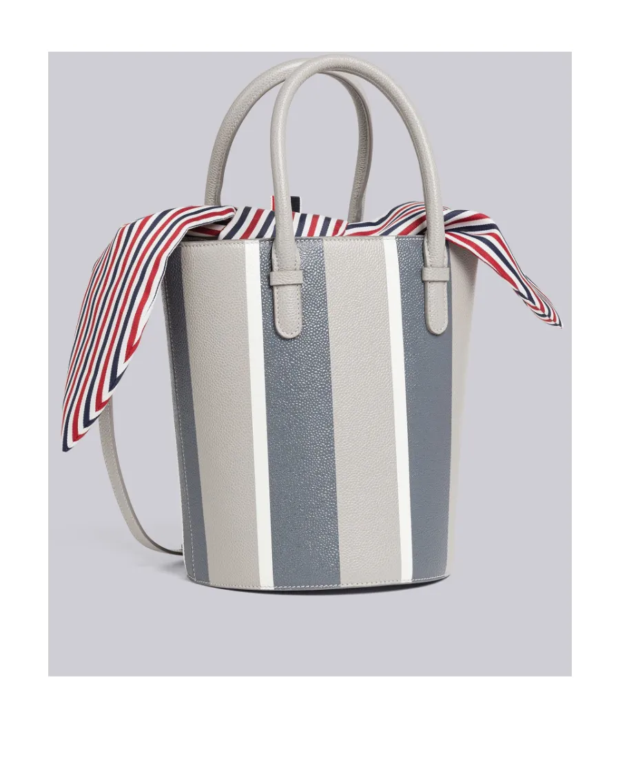 Rwb Stripe Lining Bucket Bag