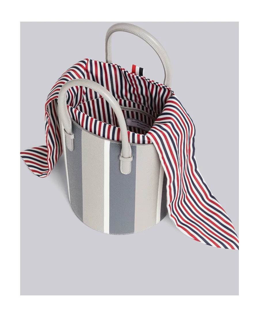 Rwb Stripe Lining Bucket Bag