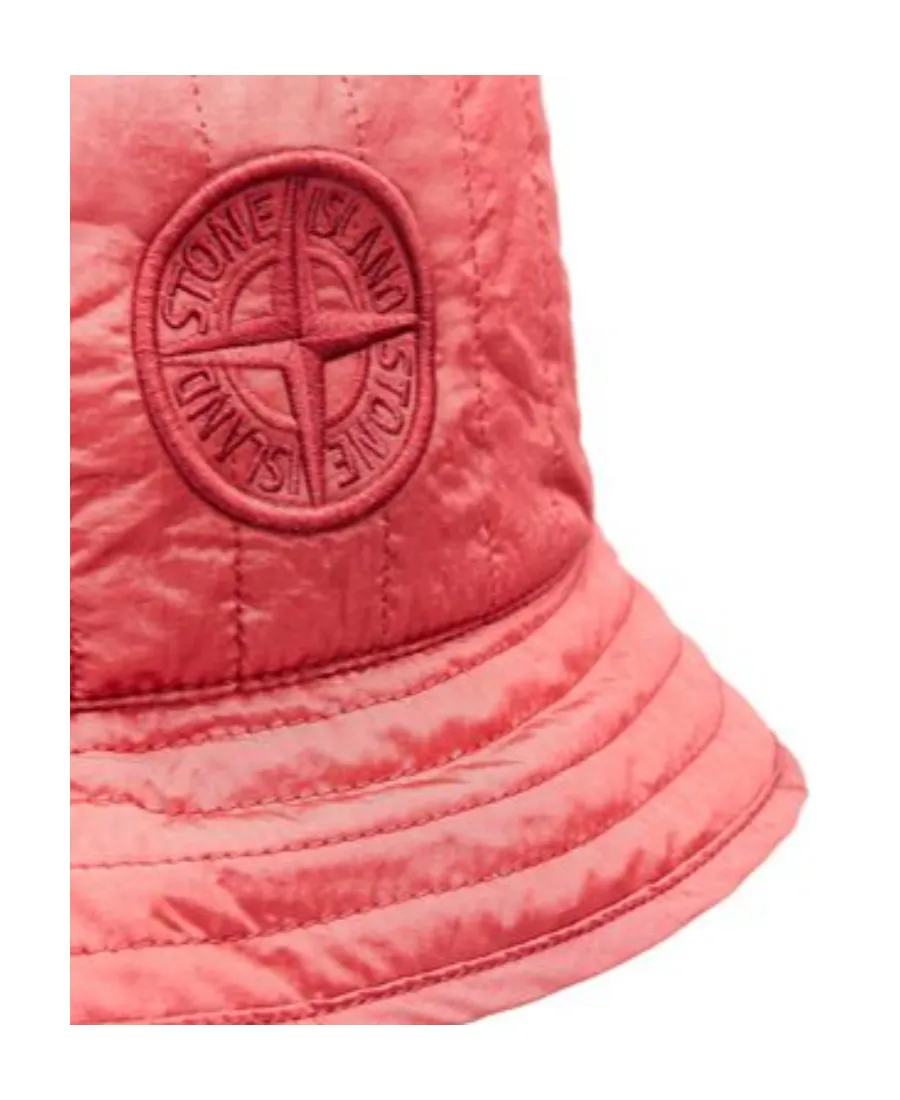 Compass-Motif Bucket Hat