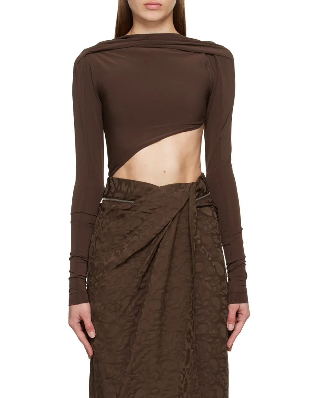 Jacquemus Carozzu Long-Sleeved Bodysuit