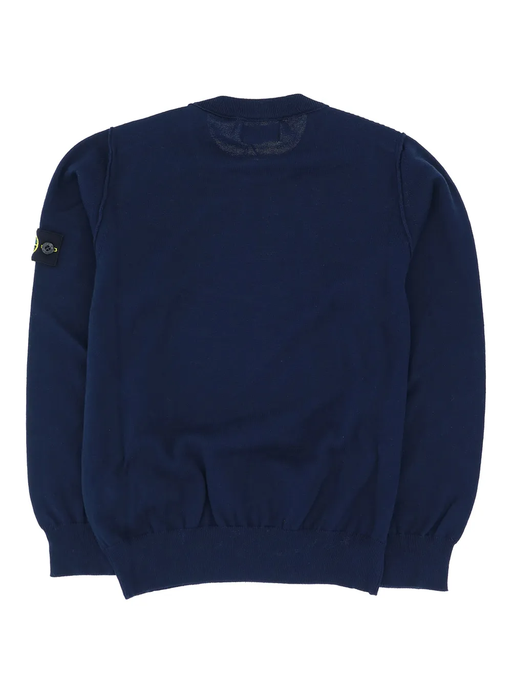Stone Island Junior Logo-Patch Long-Sleeved Sweatshirt