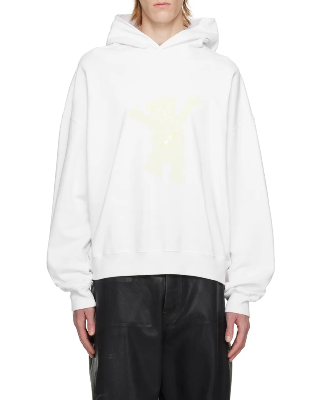 New Teddy Logo Cotton Hoodie