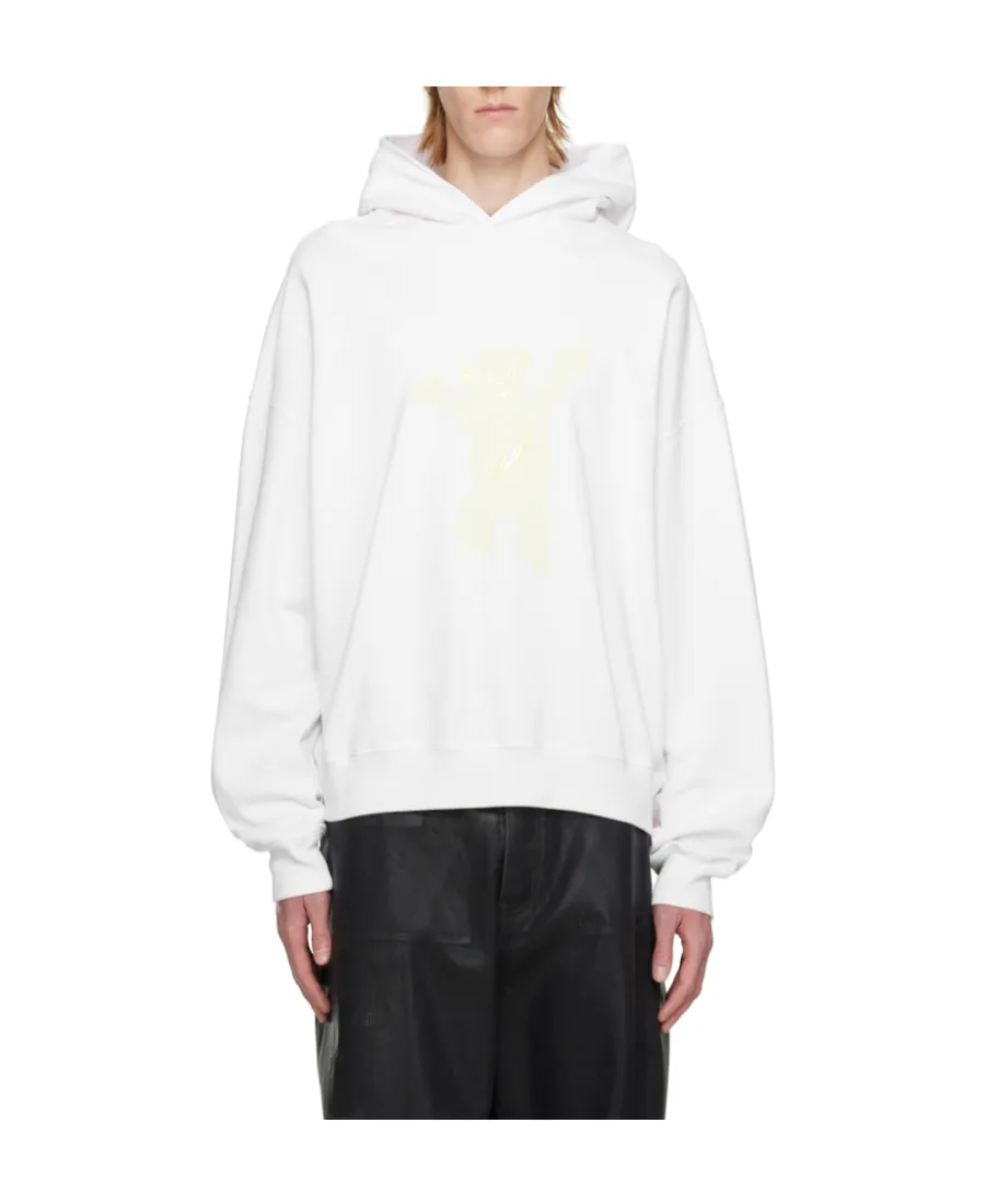 New Teddy Logo Cotton Hoodie