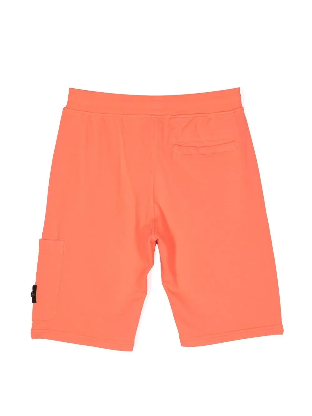 Stone Island Junior Compass-Patch Cargo Track Shorts