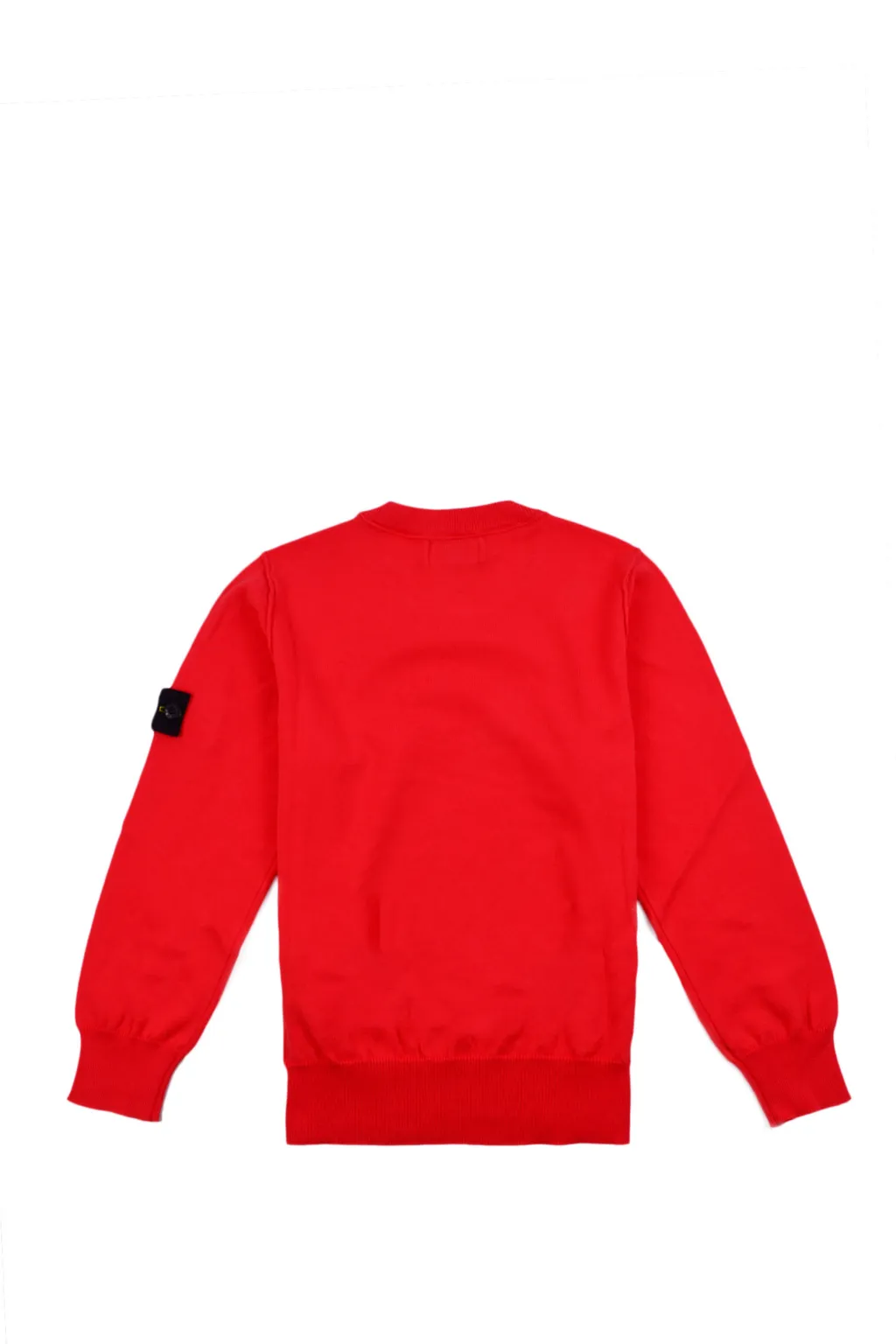 Stone Island Junior Logo-Patch Long-Sleeved Sweatshirt