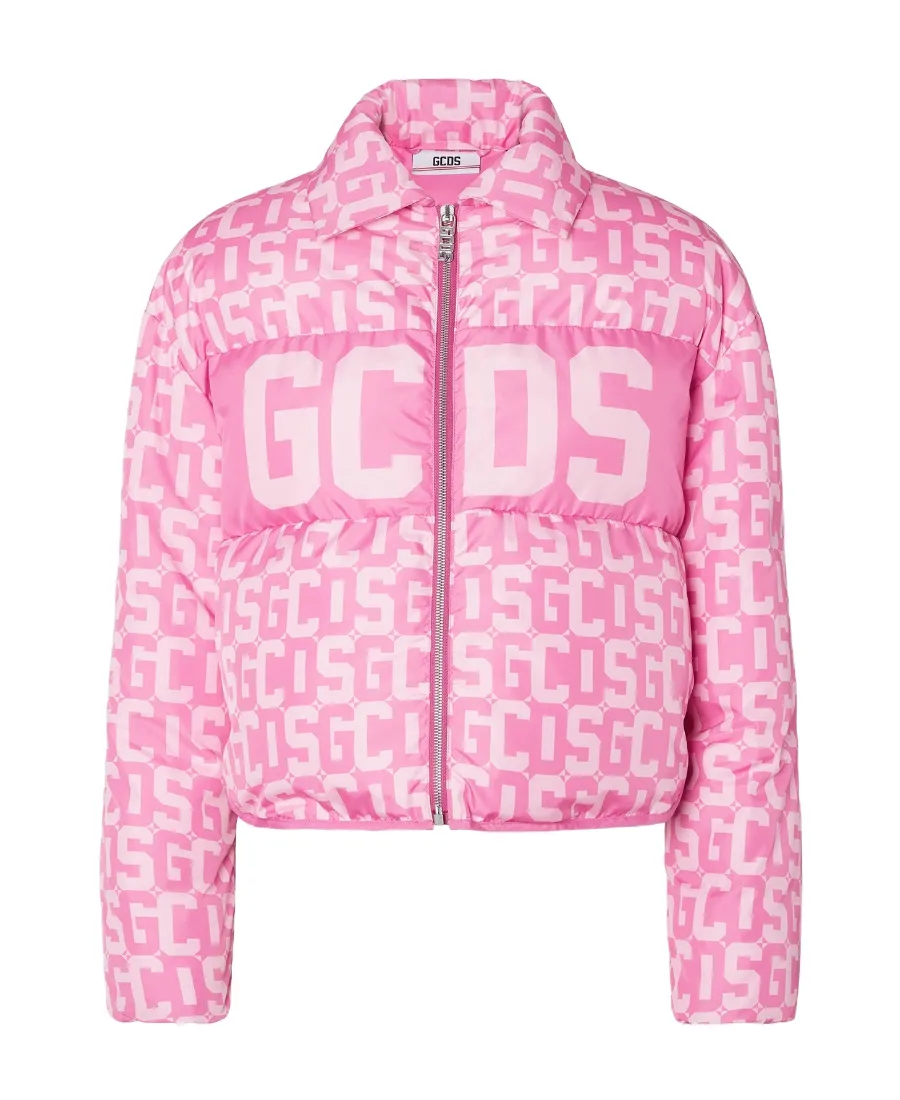 Logo-Print Padded Jacket