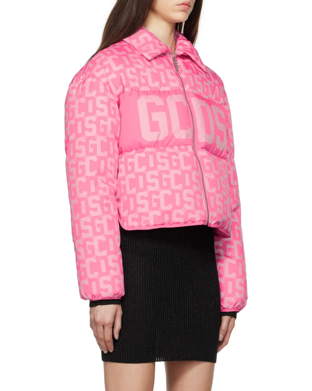 Logo-Print Padded Jacket