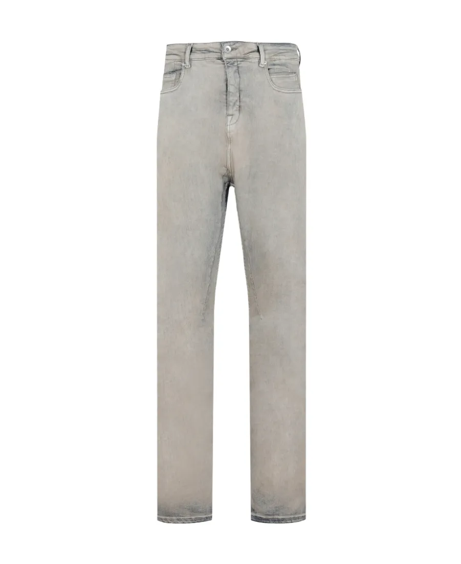 Slim-Cut Cotton Jeans