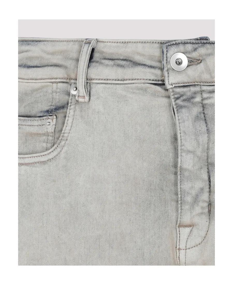 Slim-Cut Cotton Jeans