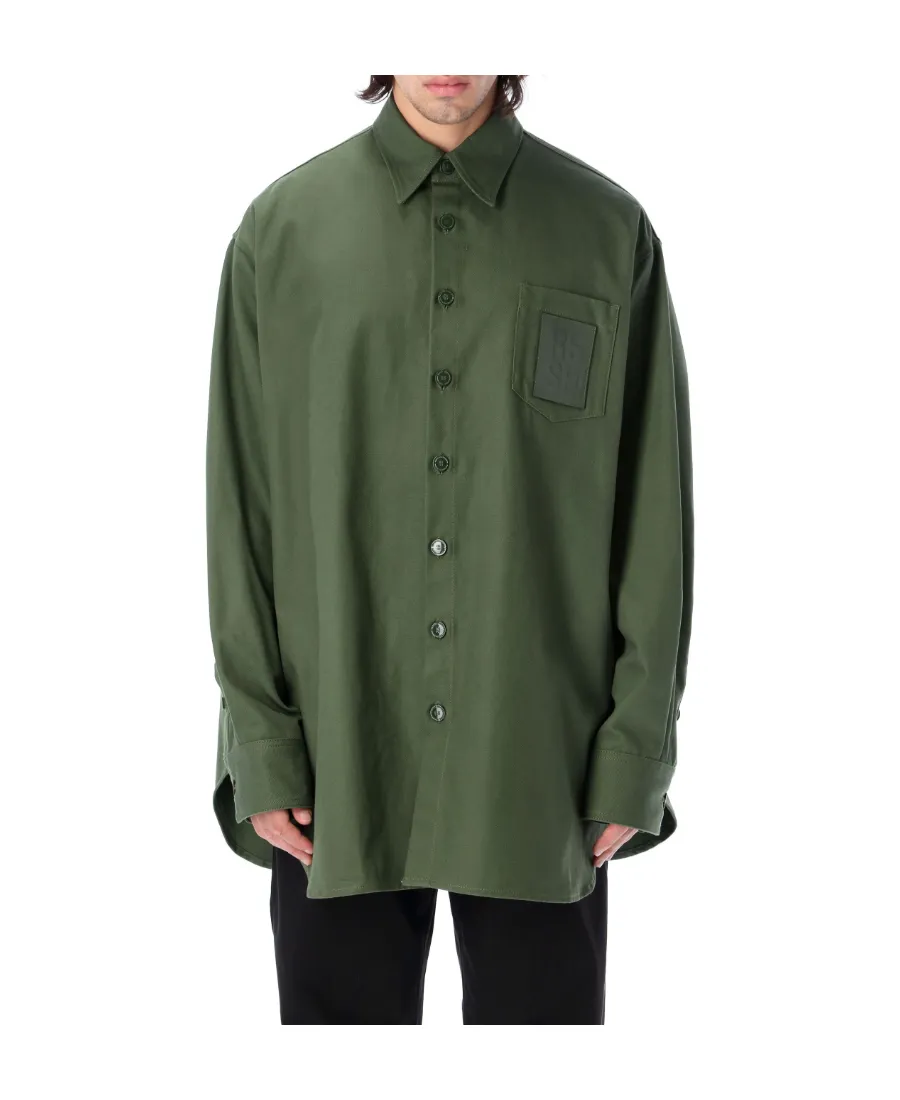 Large Profile Logo Patch Shirt