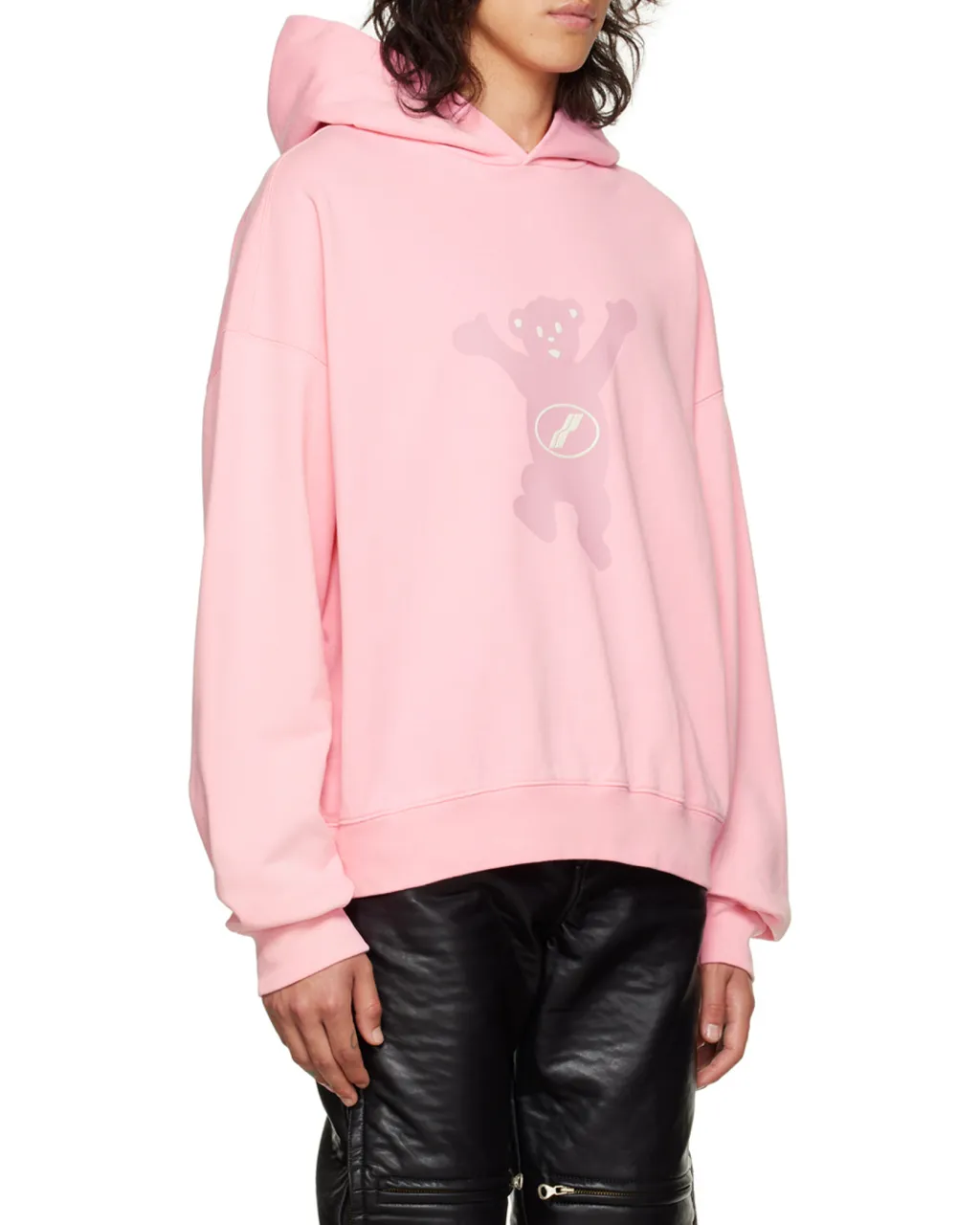 Logo Print Cotton Hoodie