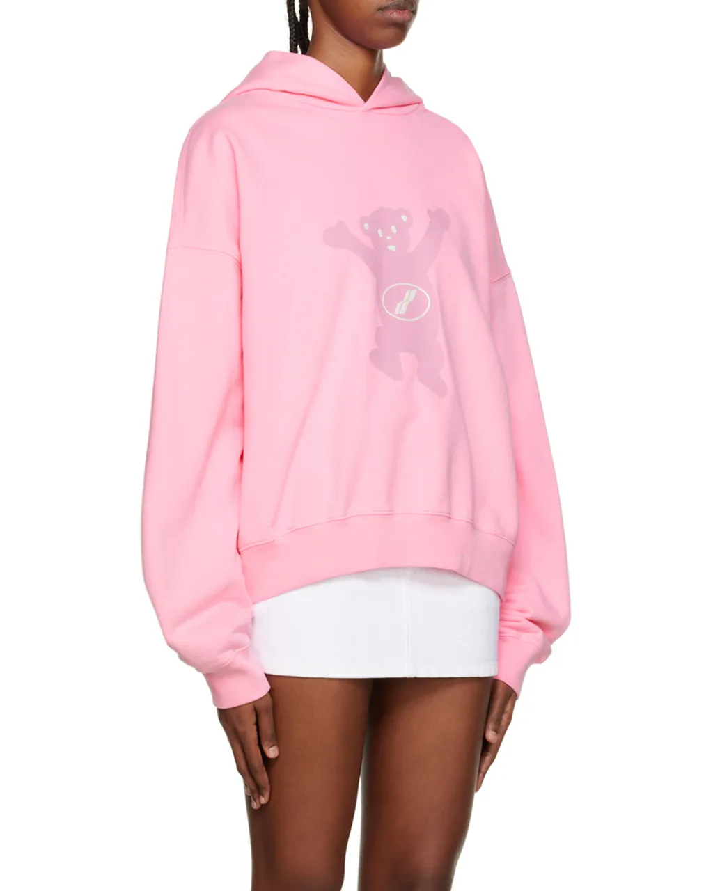 Logo Print Cotton Hoodie