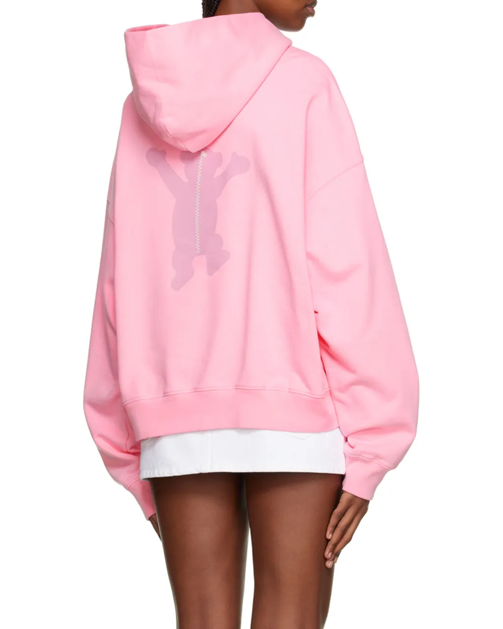Logo Print Cotton Hoodie