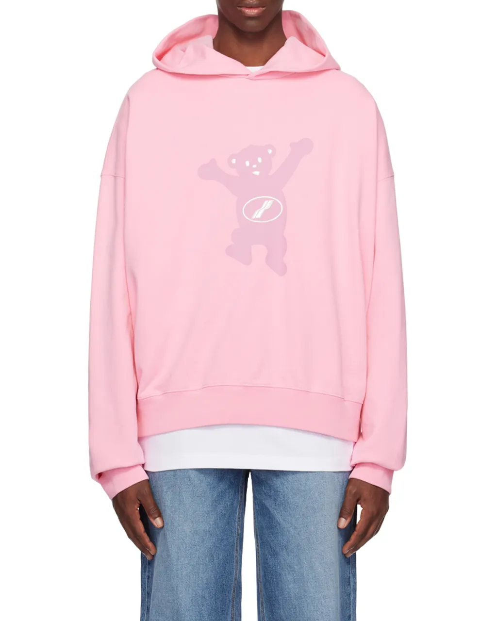Logo Print Cotton Hoodie