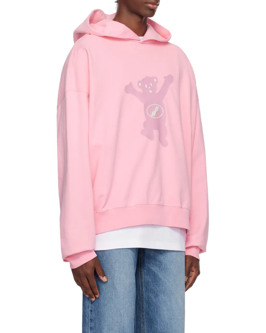 Logo Print Cotton Hoodie