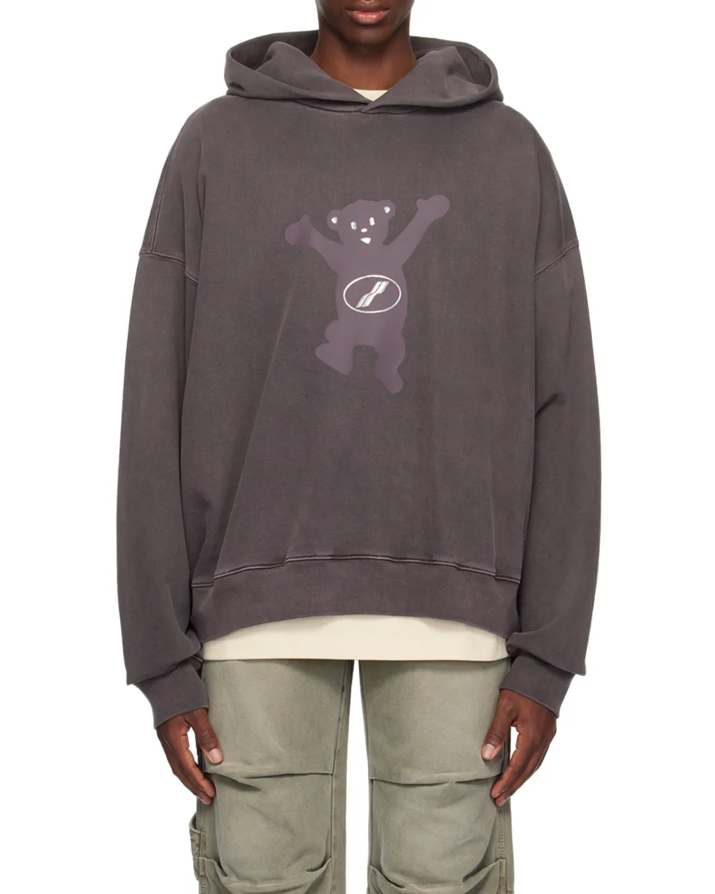 Logo-Print Cotton Hoodie