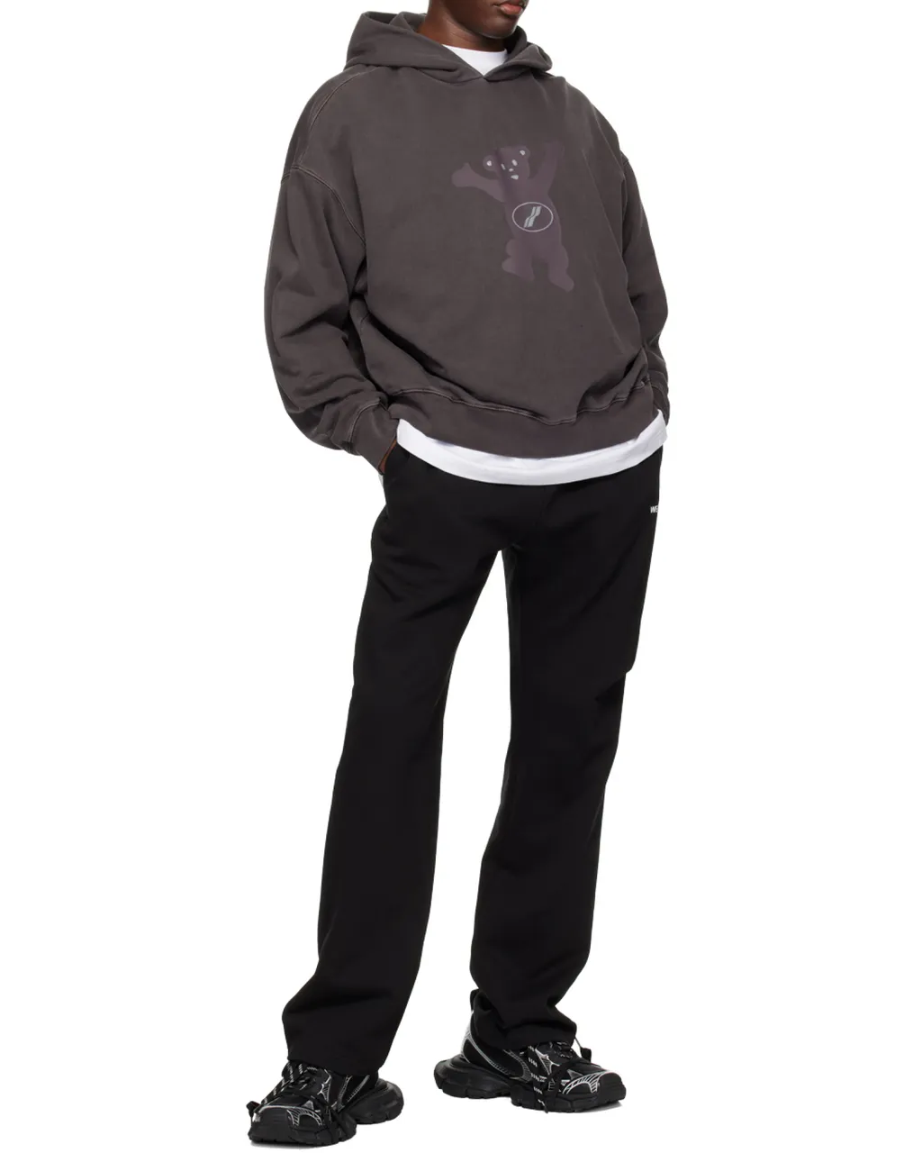 Logo-Print Cotton Hoodie