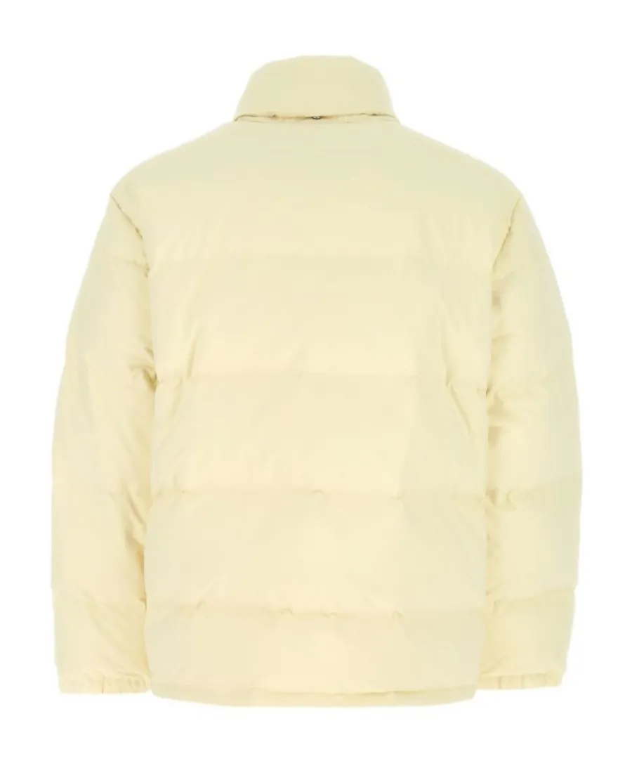 Jil Sander High Neck Long-Sleeved Quilted Jacket