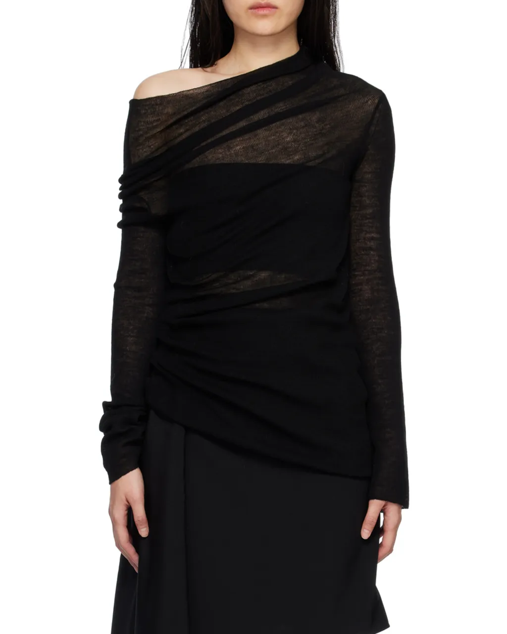 Ann Demeulemeester Turrleneck Long-Sleeved Jumper