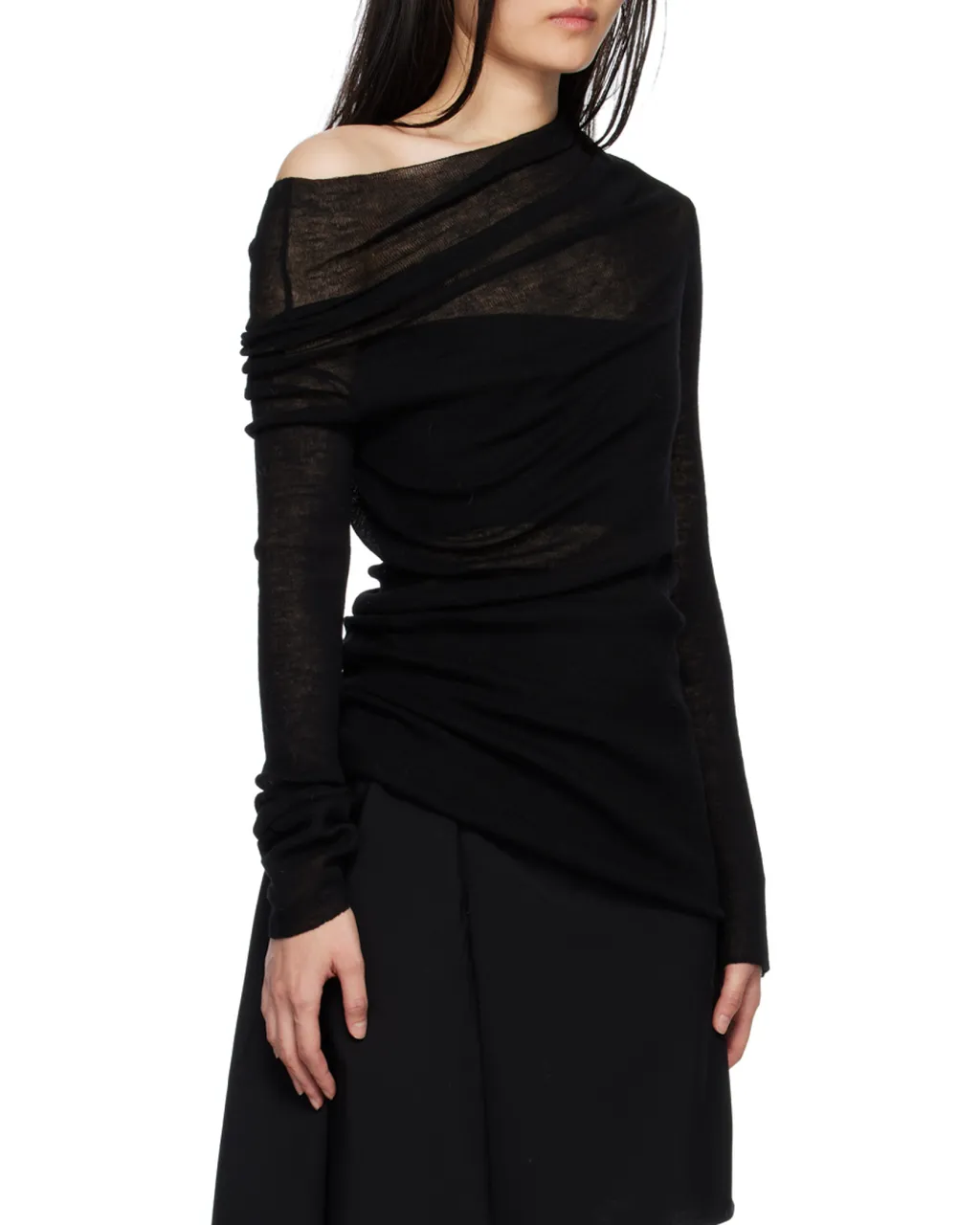 Ann Demeulemeester Turrleneck Long-Sleeved Jumper