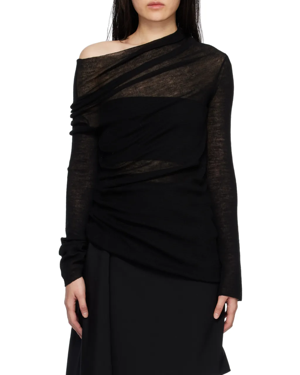 Ann Demeulemeester Turrleneck Long-Sleeved Jumper